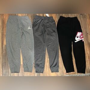 { jordan } set of 3 boys sweatpants
